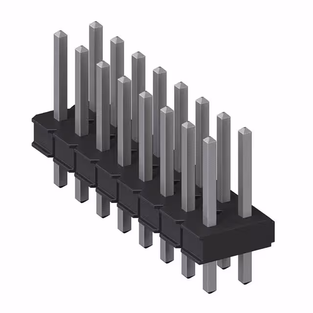 929836-01-08 3M  Headers Male Pins